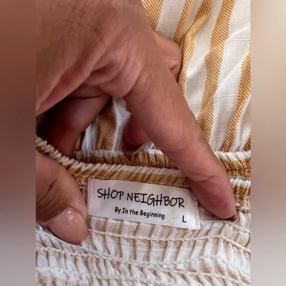 Shop Neighbor by In The Beginning Smoked Sleeveless Maxi Dress Size L - Image 10