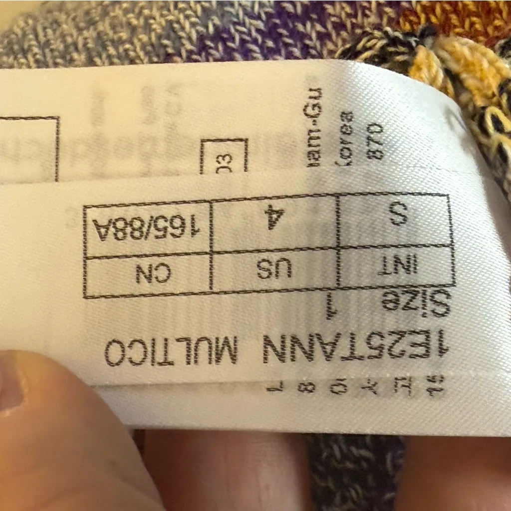 Ba&sh Tannia Sleeveless Knit Top US Size 4 Multicolor Stripes Boho Festival - Image 10