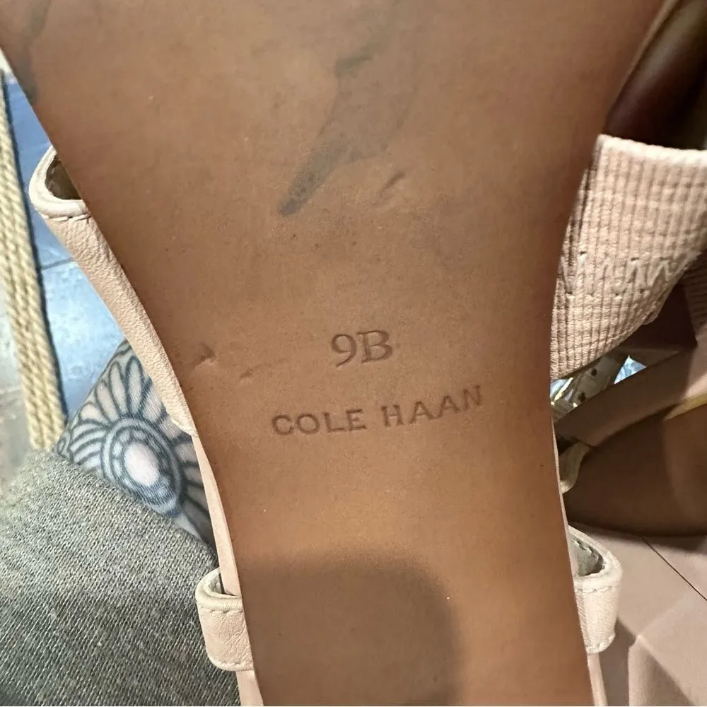 Cole Haan Grand 360 Block Heel Sandals – Nude – Size 9B (US Women’s) - Image 8