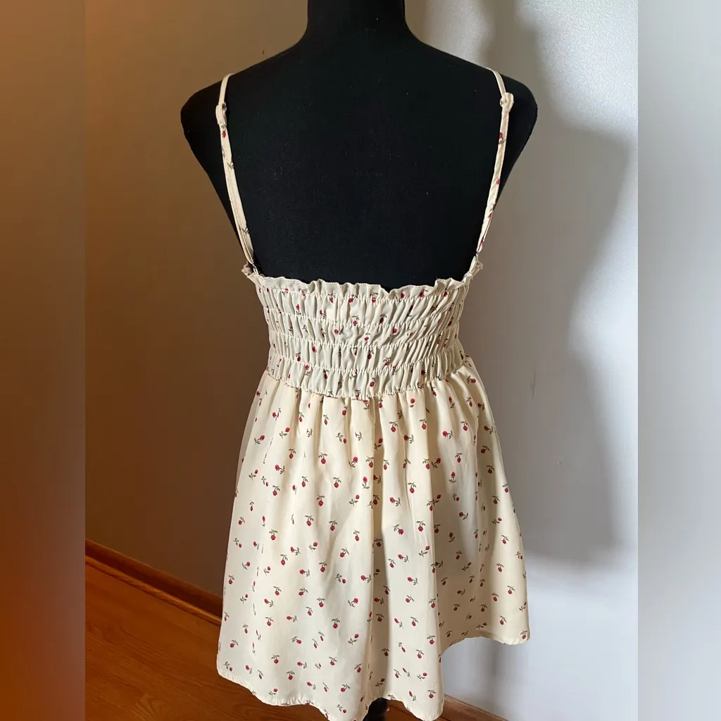 PRINCESS‎ POLLY ROZA MINI DRESS BEIGE Size 2 - Image 2