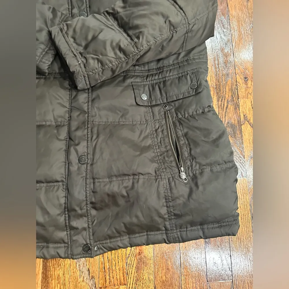 Laundry by Shelli Segal Laundry dark brown puffer jacket XL - Image 11