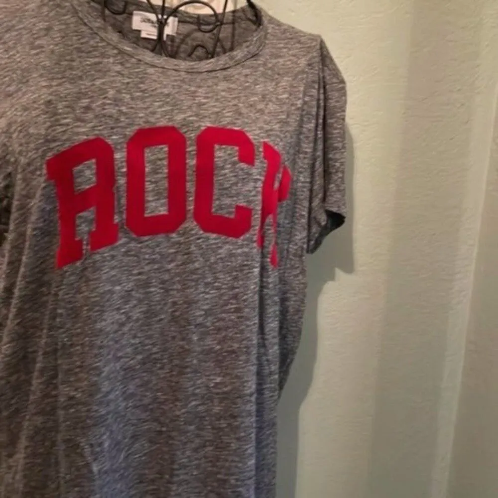Zadig & Voltaire Flocked Rock Detail Tee Gray M - Image 11