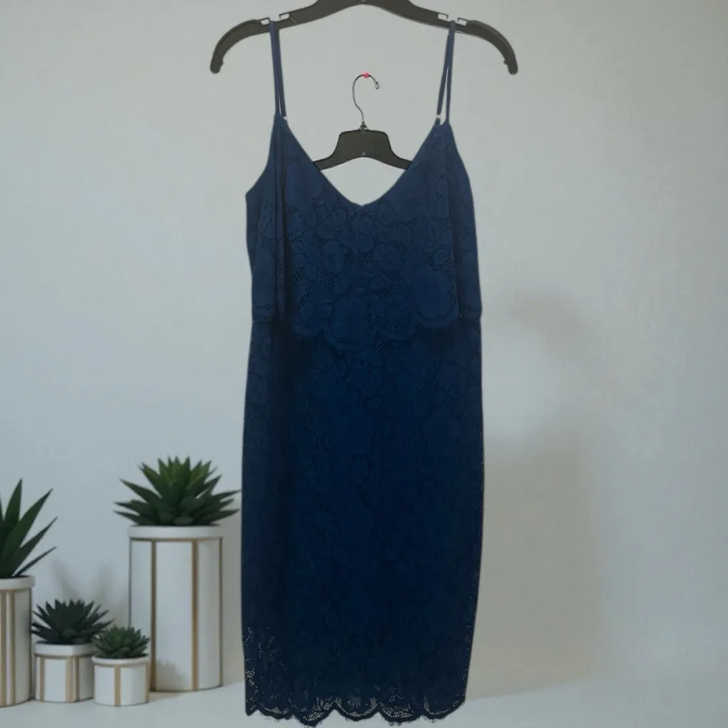 Guess Royal blue Lace Dress BNWT - Image 3