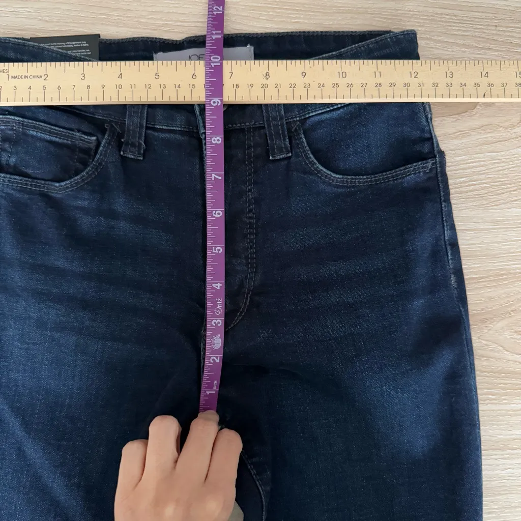 Joe’s Jeans 24 NEW High Rise Flare Jeans Veles Dark Wash Retro 70s Inspired - Image 5