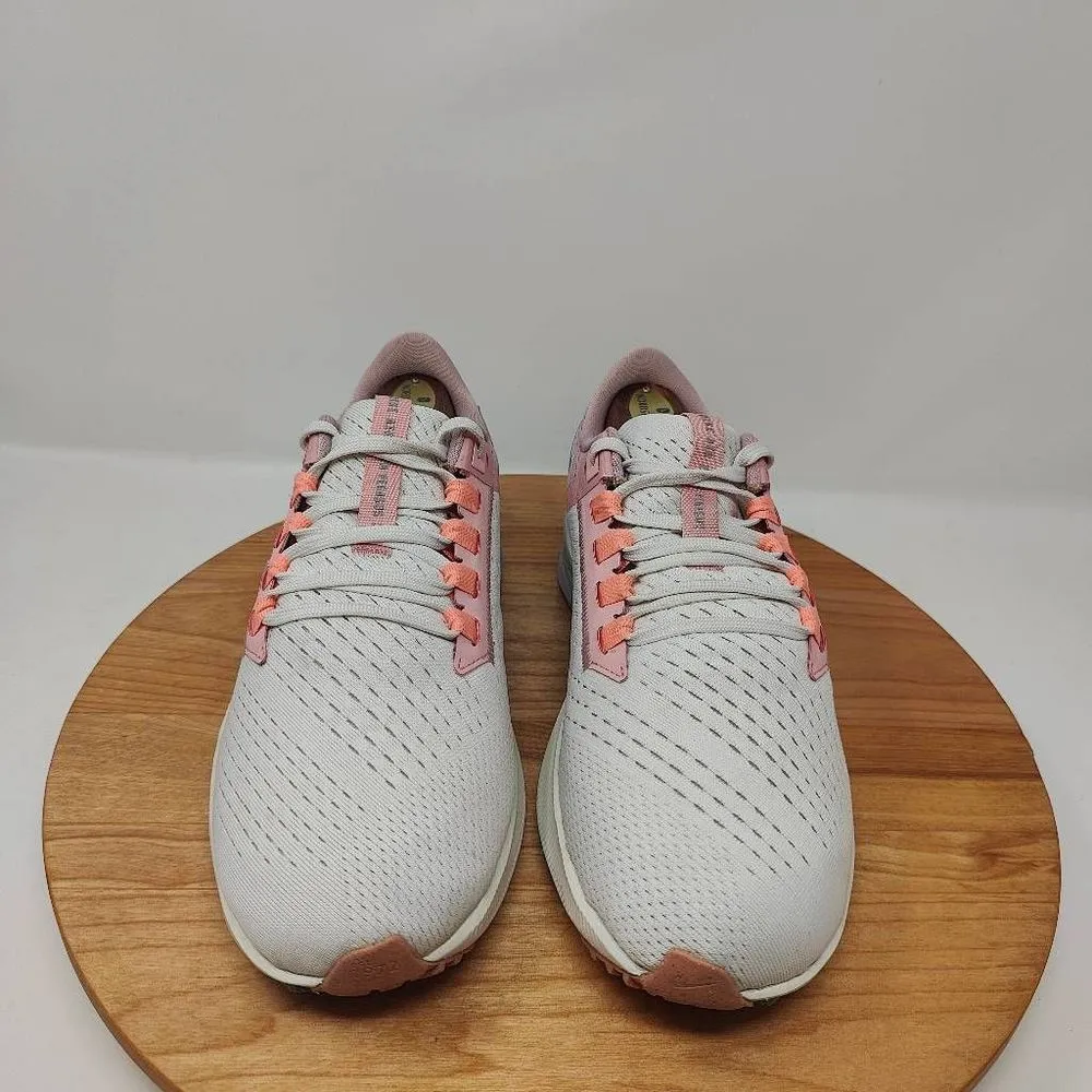 Nike Air Zoom Pegasus 38 Running Shoes- Womens- Size 8.5-White Pink[CW7358-103] - Image 2