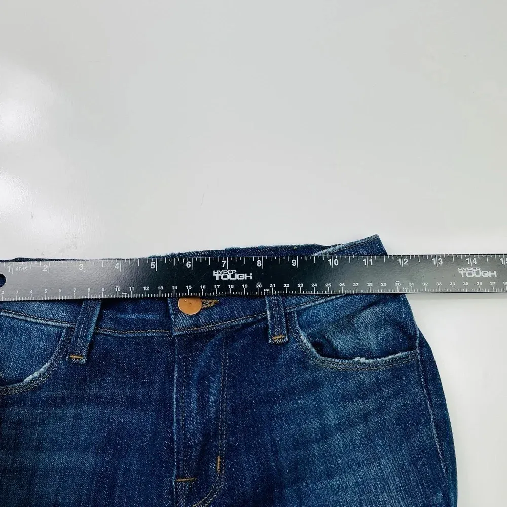 J Brand Alana High Rise Crop Jeans‎ In Volatile Blue Size 24 - Image 10