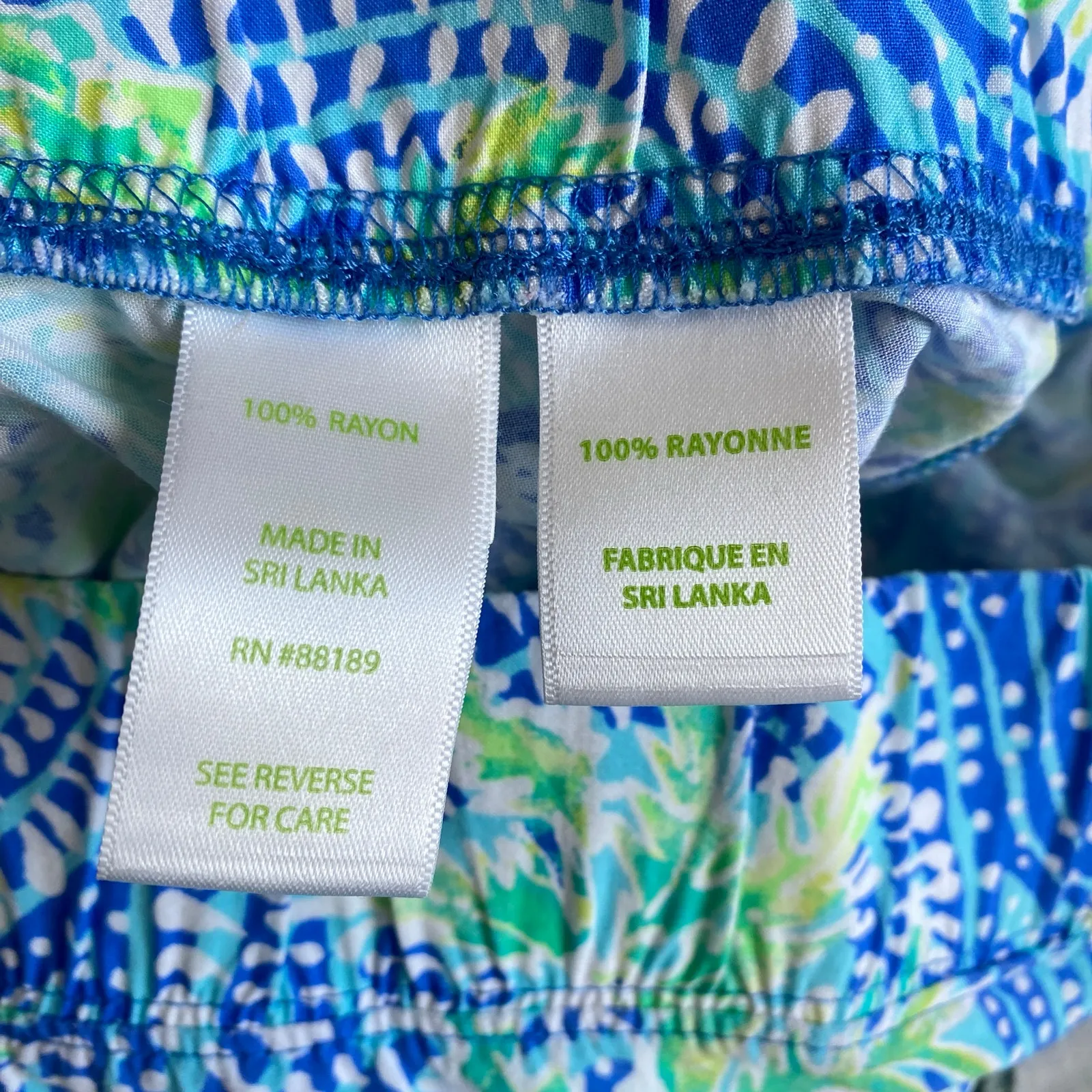 LILLY PULITZER Bal Harbour Tropic Like it’s Hot Palazzo Lounge Pants Size Medium - Image 10