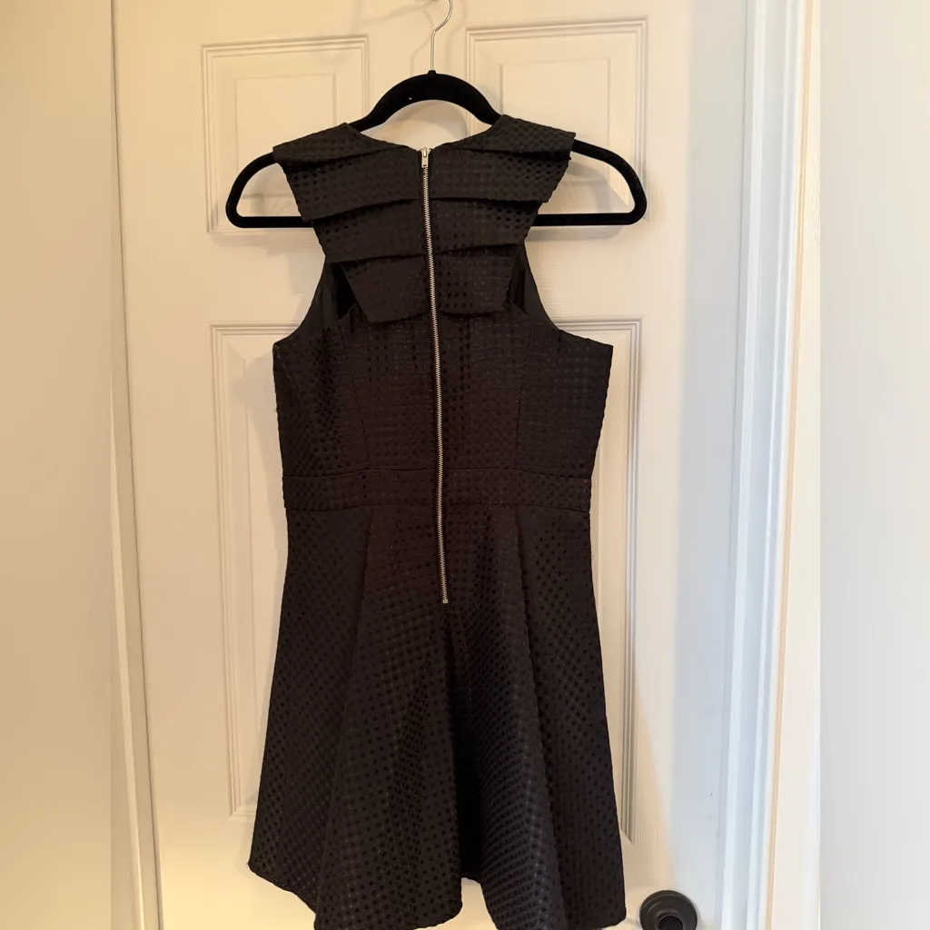 Unique Black cocktail  Sleeveless Dress - Image 2