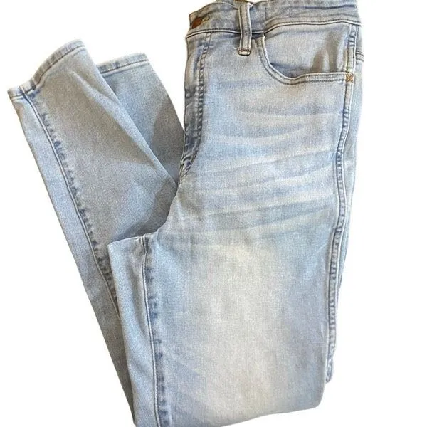 Madewell curvy roadtripper size 30 light wash jeans high rise - Image 3