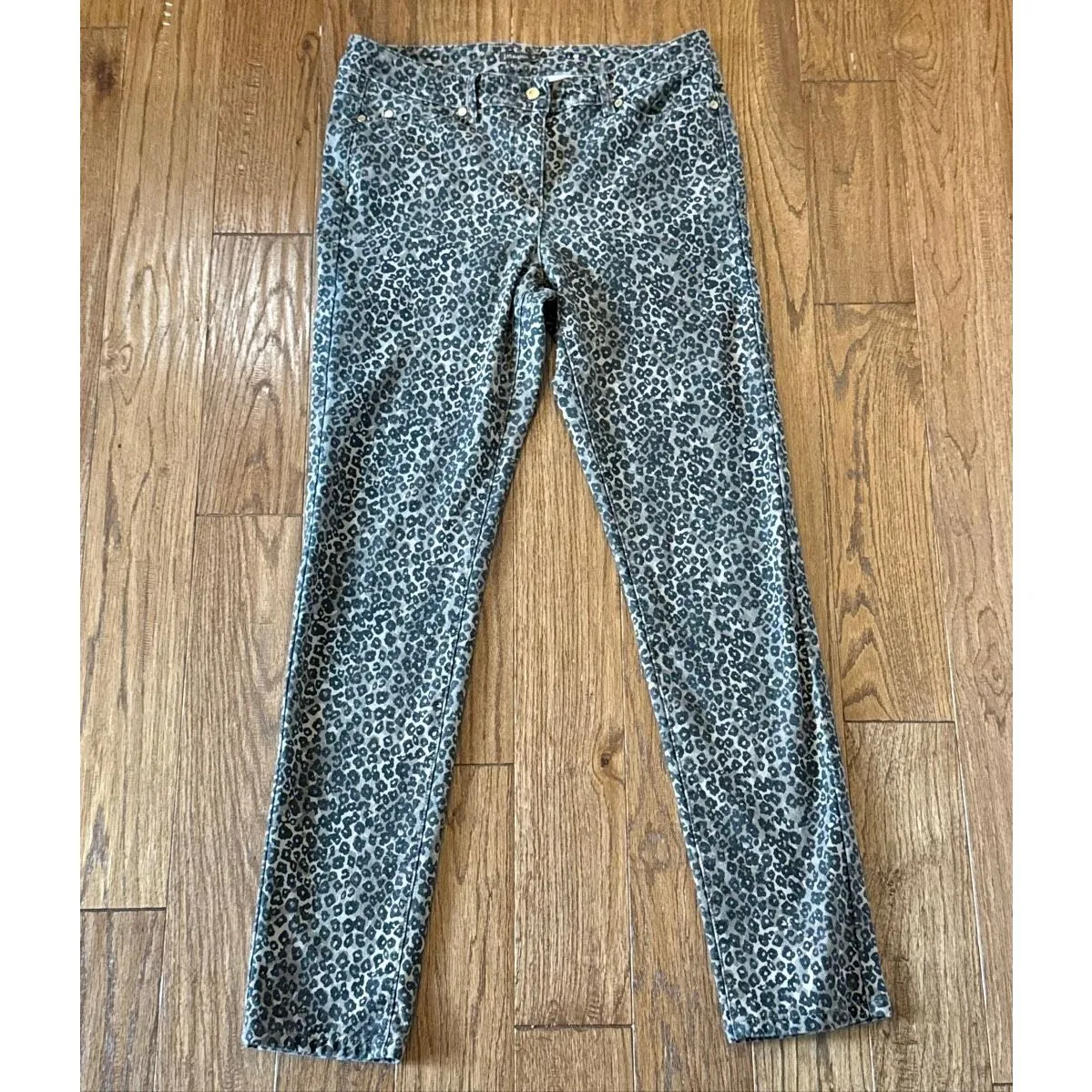 J.McLaughlin leopard straight leg jeans 10 - Image 11