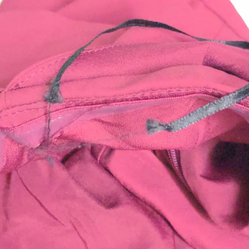 Yumi Kim That Jazz Midi Dress Burgundy One Shoulder Front Slit XS New - Image 6