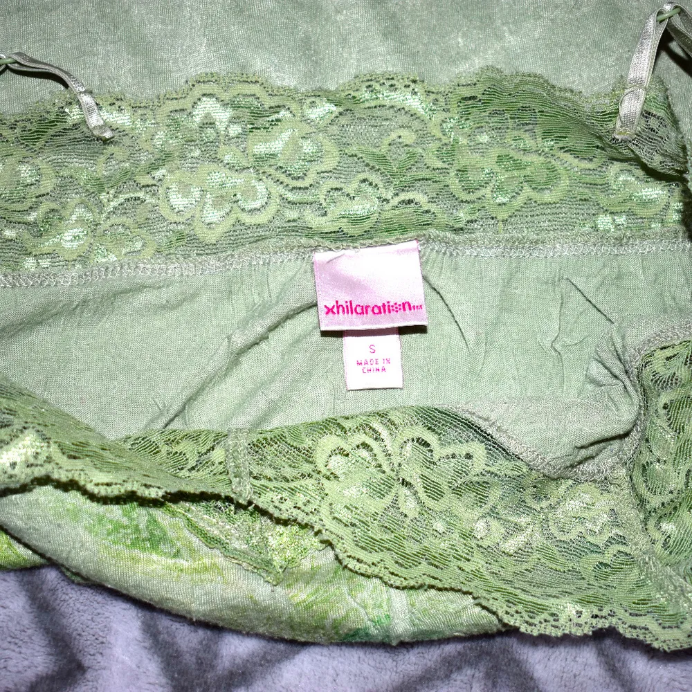 Xhilaration Lingerie Pajama Lace Top - Image 4