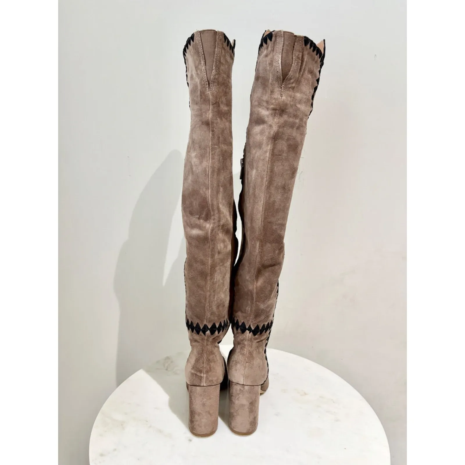 Vintage Sigerson Morrison Suede Over The Knee - Image 5