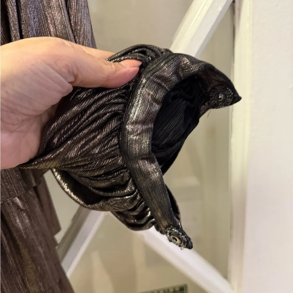 Bronx and Banco
Bellerose Mini Dress Metallic Bronze Long Sleeve Dress - Image 6