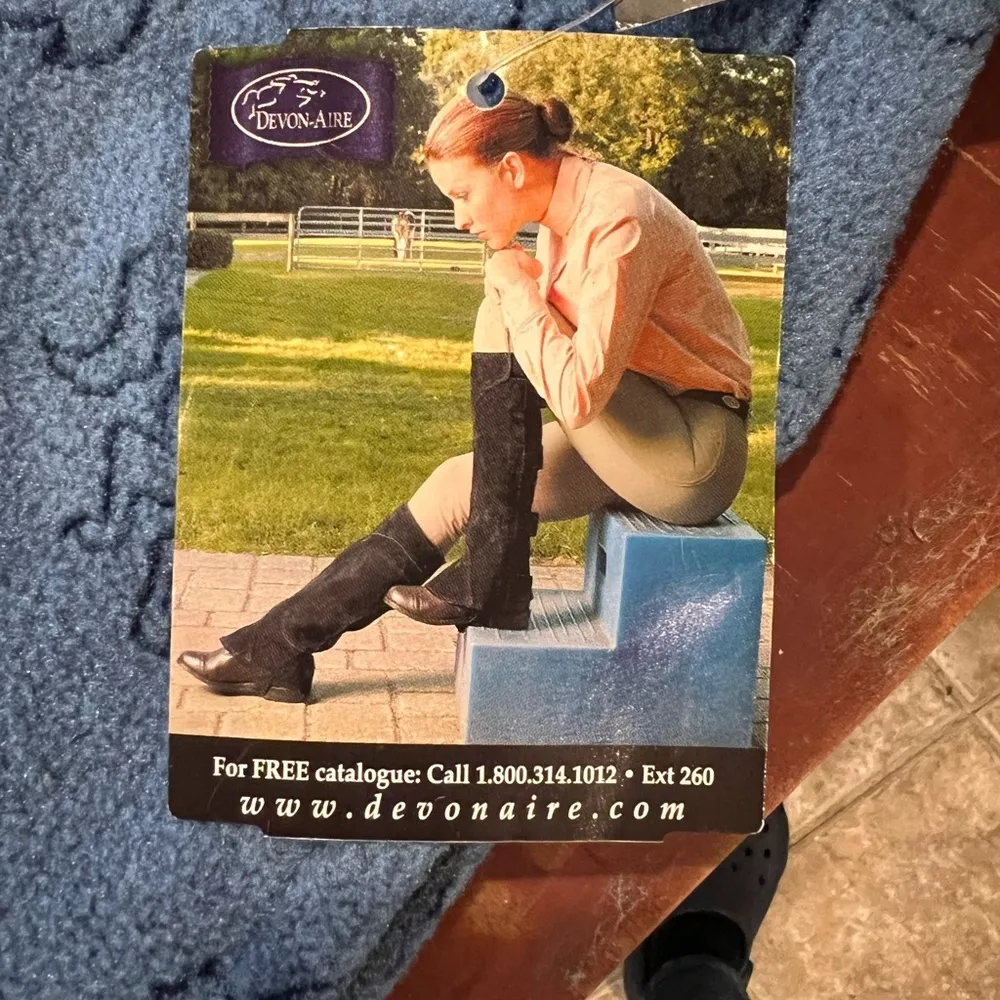 Devon aire polartec horse vest Blue Size L - Image 4