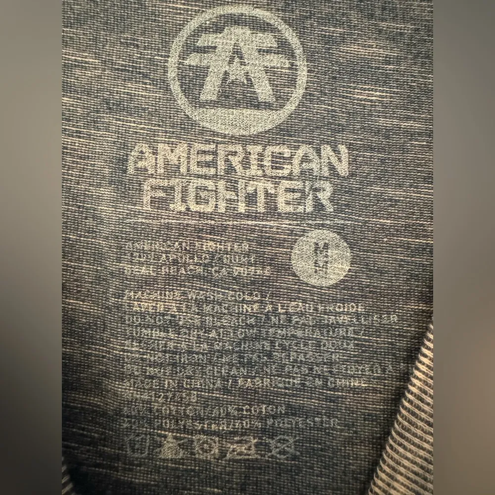 American Fighter x Affliction Freemont Women’s Light Gray T- Shirt Size Medium - Image 12