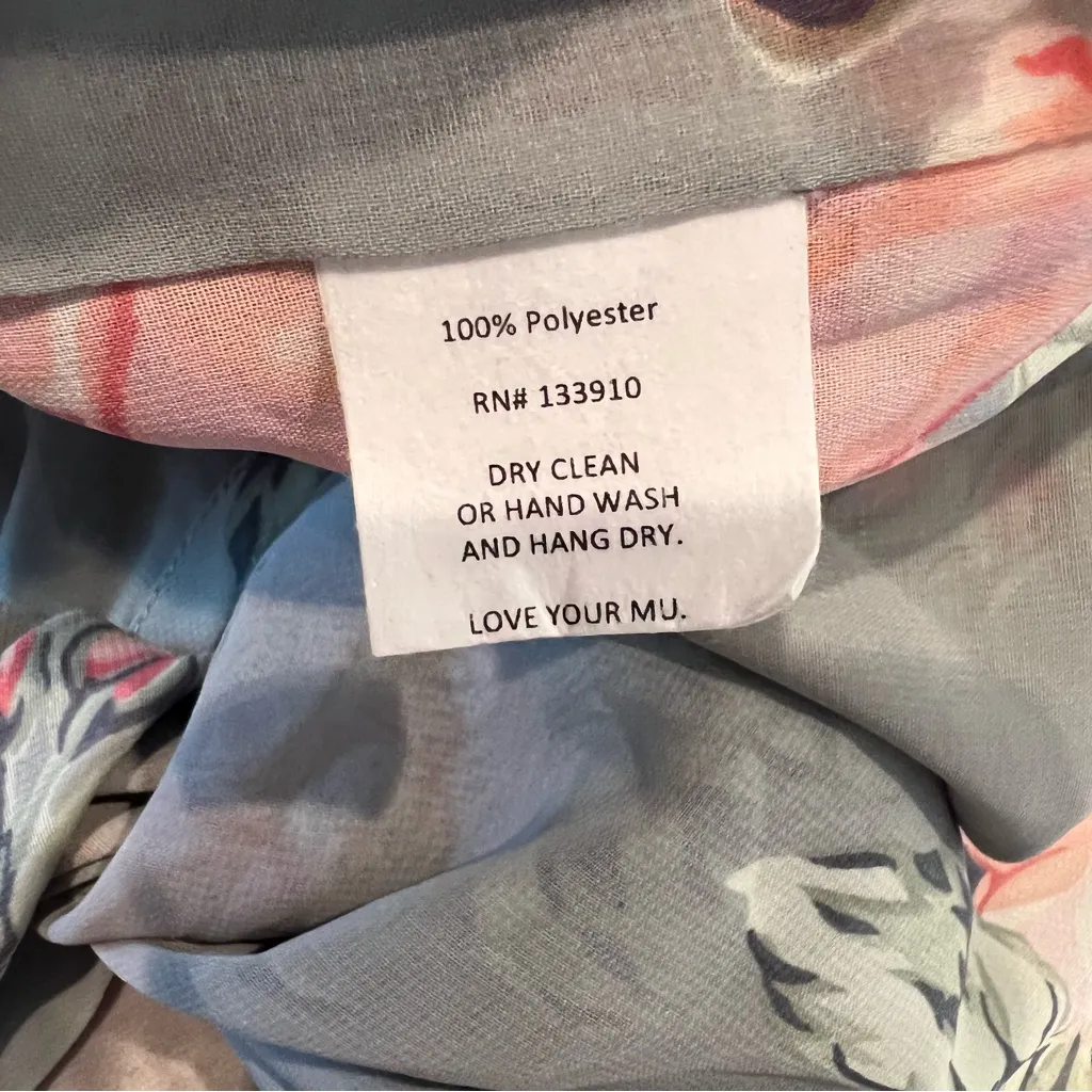 Show Me Your Mumu Floral Tie-Front Blouse - Green - Image 6