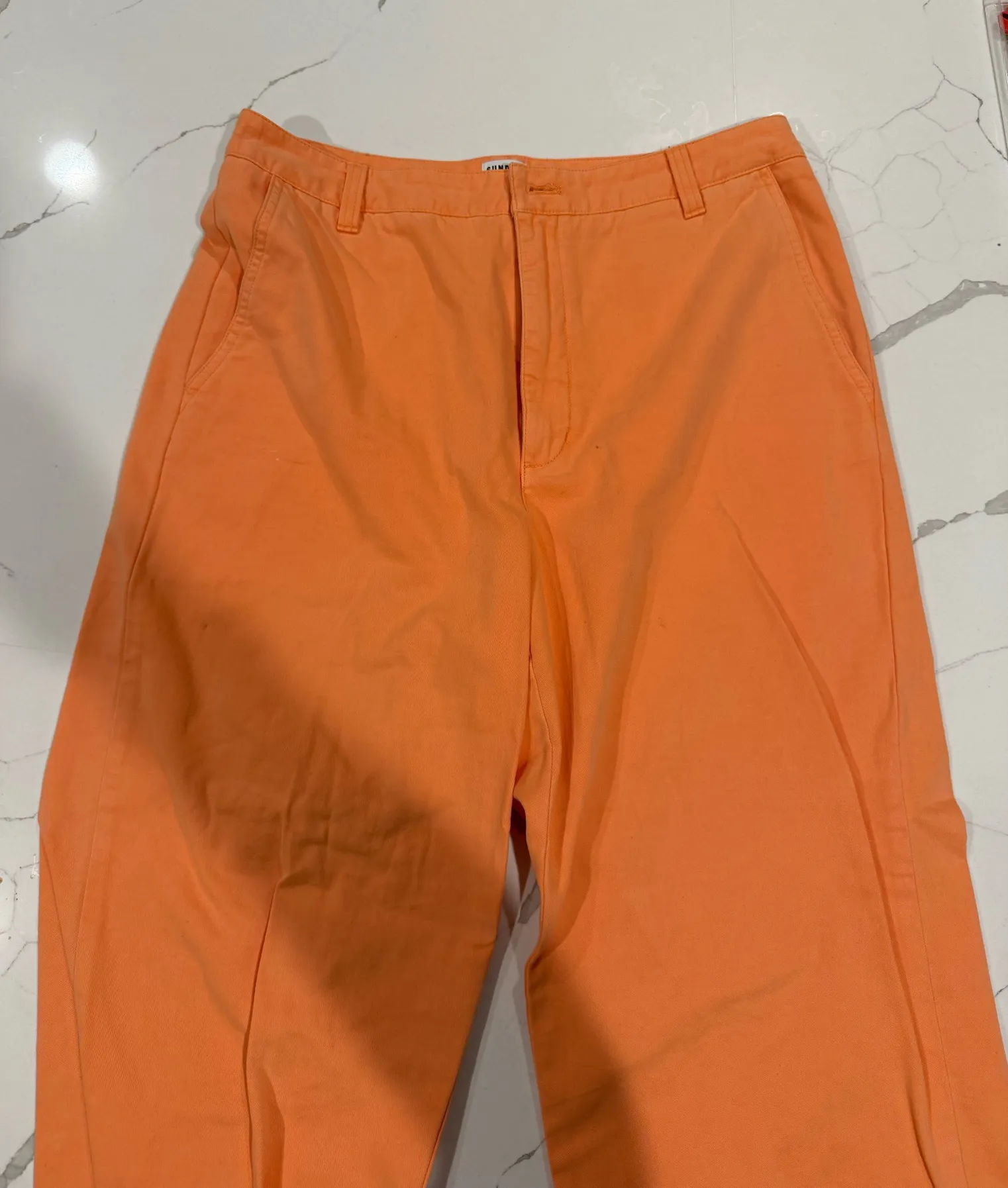 Sunday Best Orange Jeans - Image 2