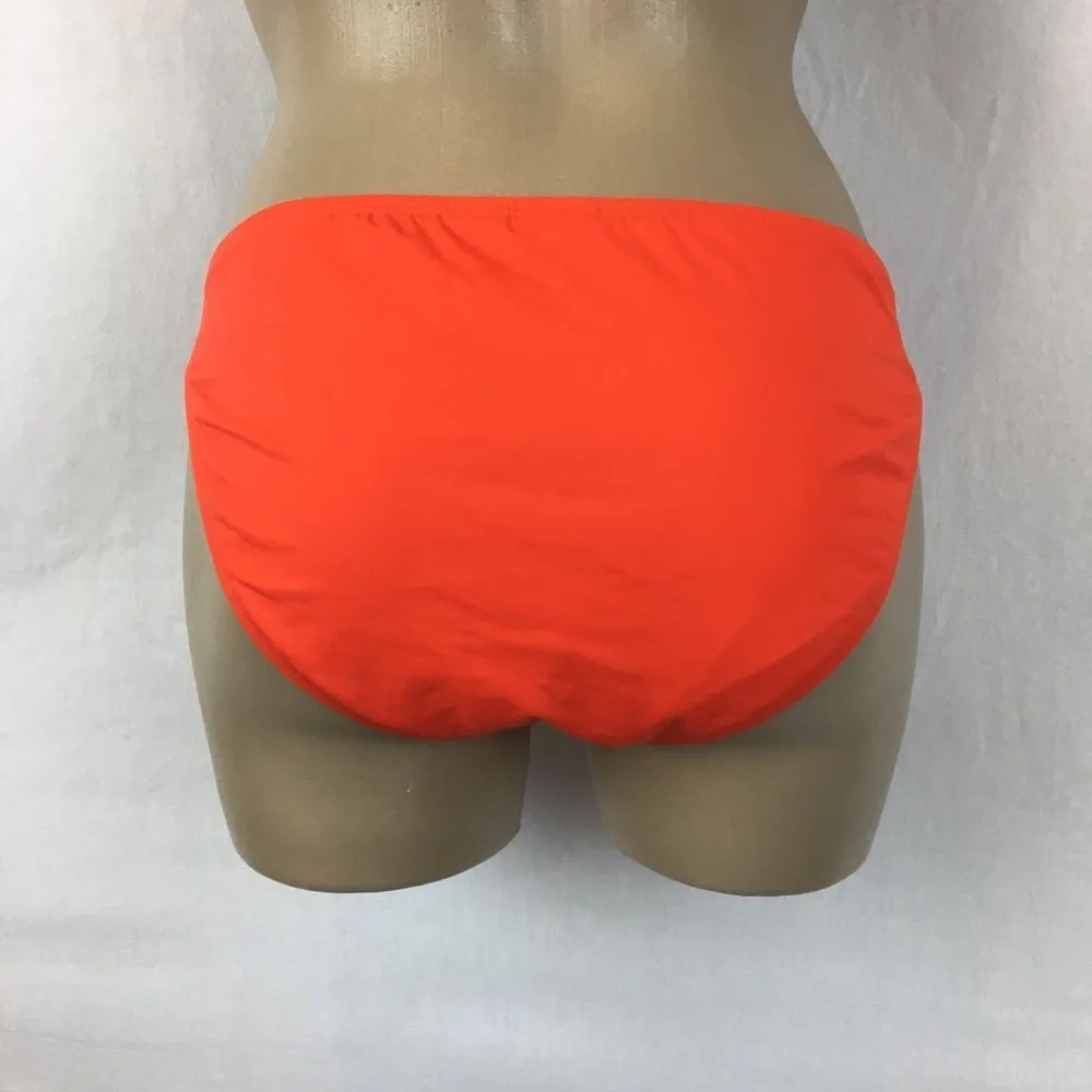 L*Space  Neon Orange Estelle Bikini Swimsuit Bottom L - Image 3