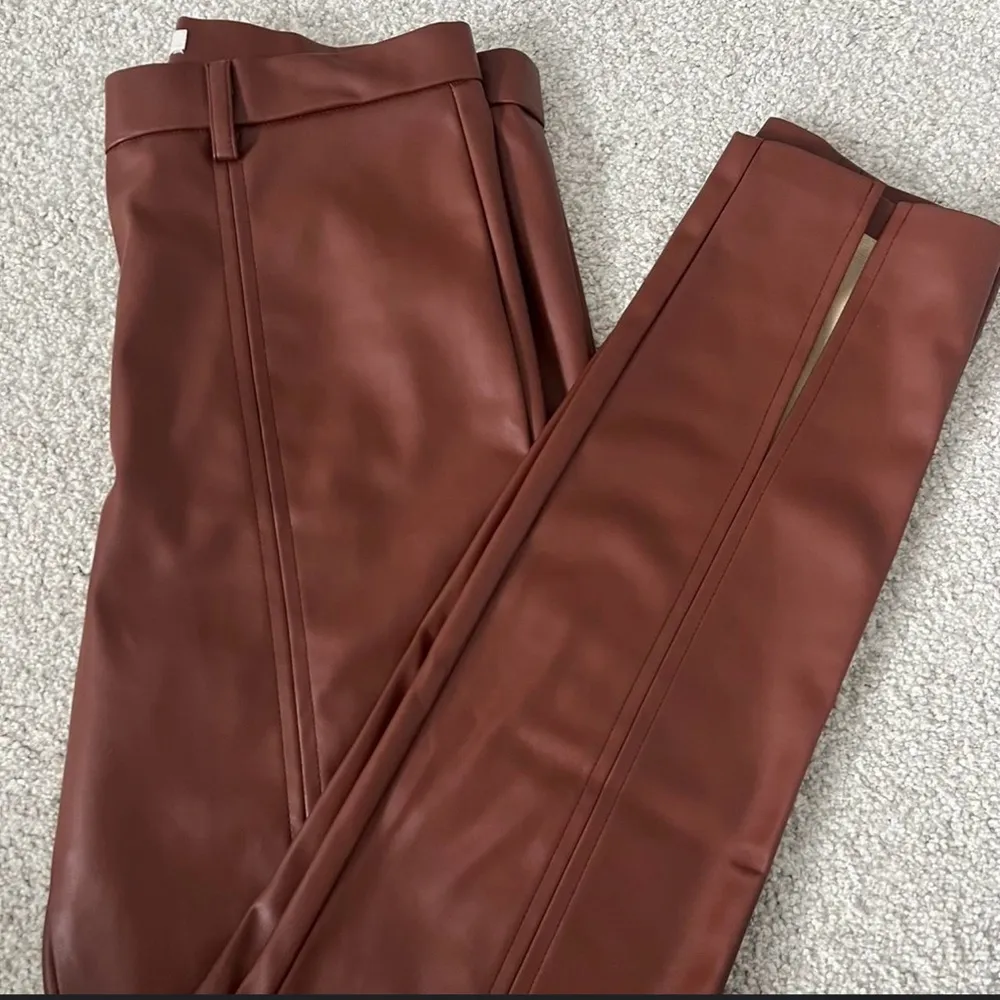 Jason Wu NEW  leather pants - Image 2