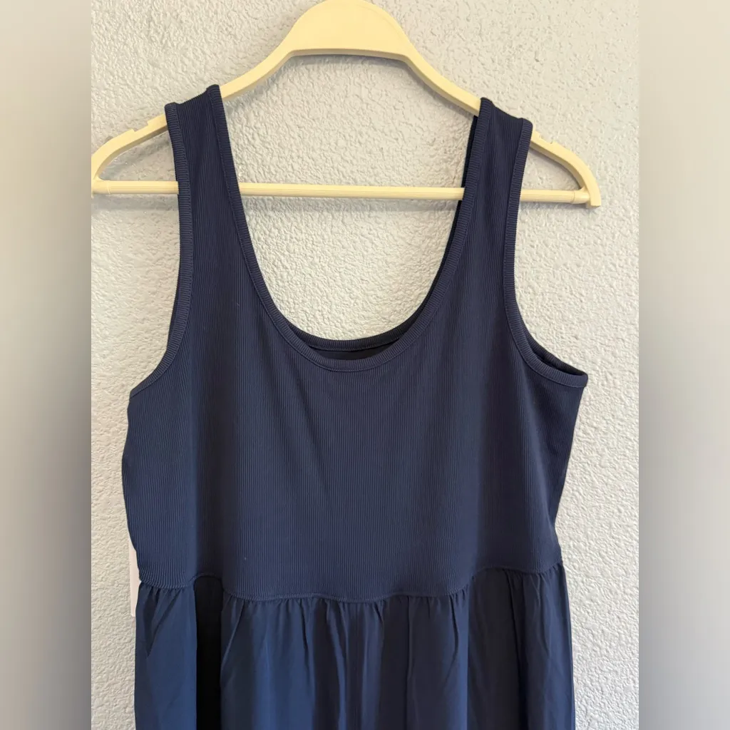 NWT ATHLETA Passenger Jumpsuit in Navy Size Small - Image 6