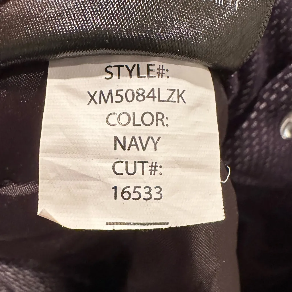 Liverpool Knit Straight Leg Trouser Pants Navy Blue Size 8/29 Stretch XM5084LZK - Image 4