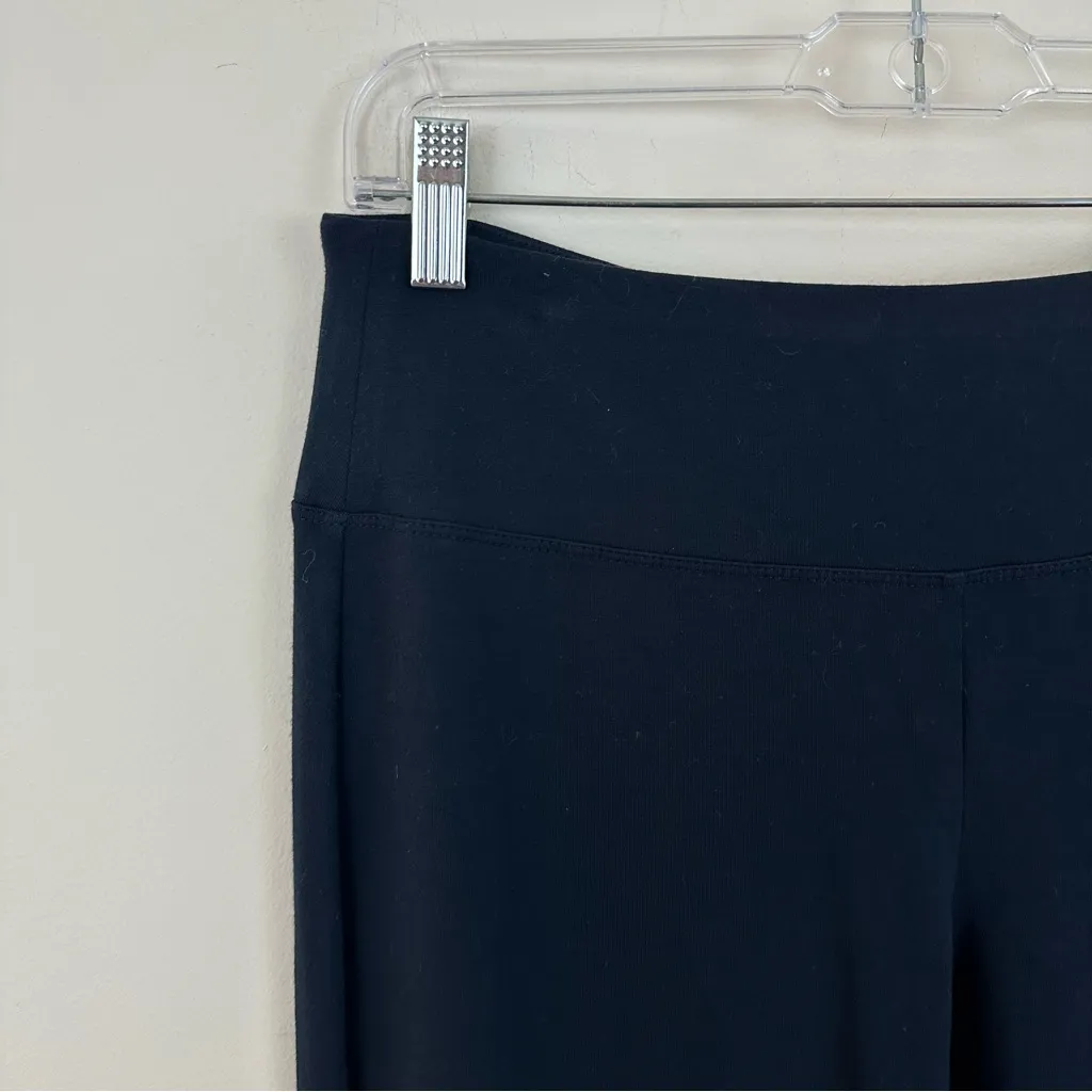 J. Jill Navy Smooth Fit Slim Leg Elastic Waist Pull On Pants Size Small Petite Black - Image 2