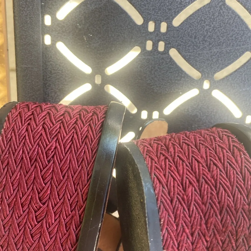 JOIE Rana Ankle Wrap Strappy Low Heel Leather Sandals Size 39 1/2 - Image 7