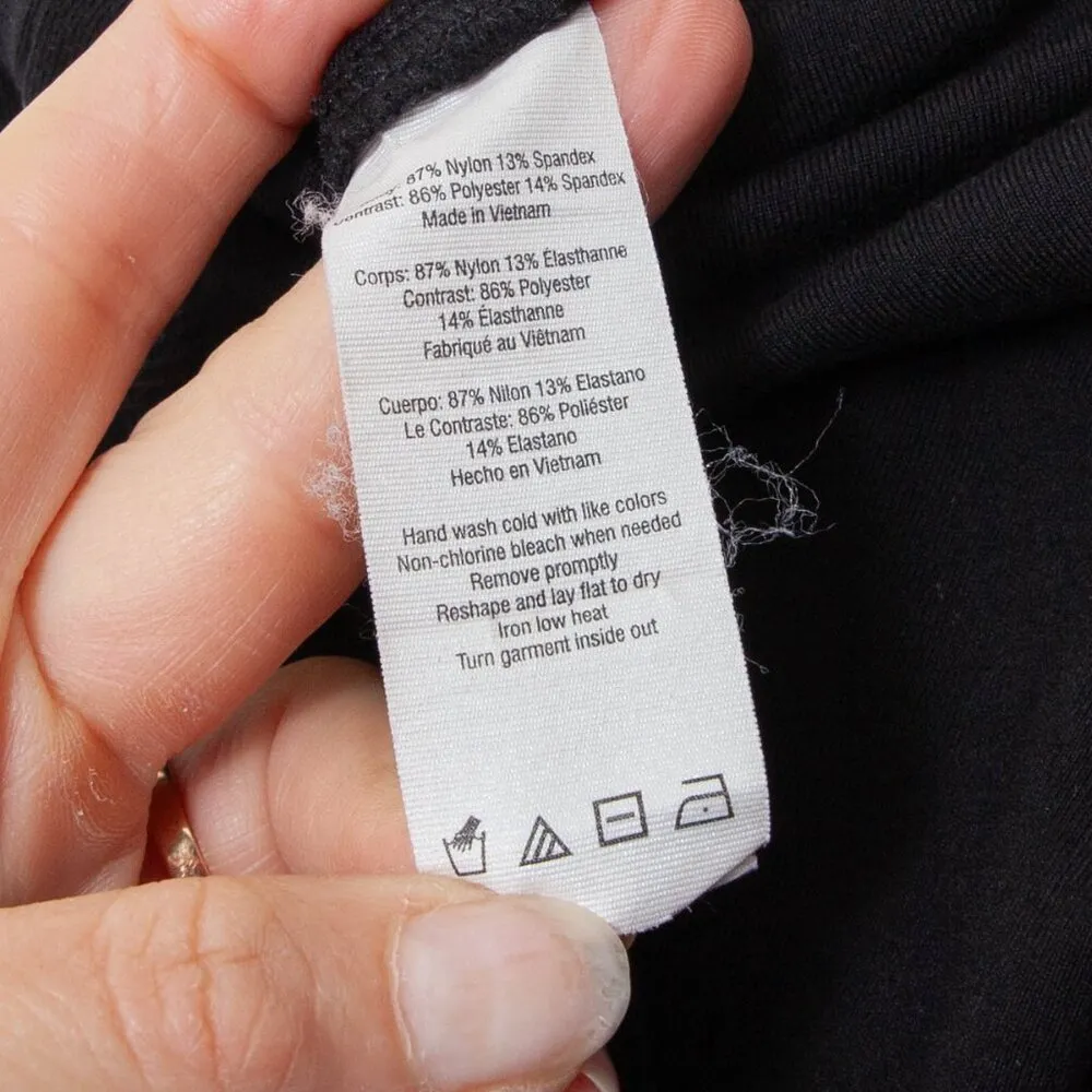 Alo Yoga High‎ Waist Black Moto Athletic Workout Leggings Womens Size XS - Image 10