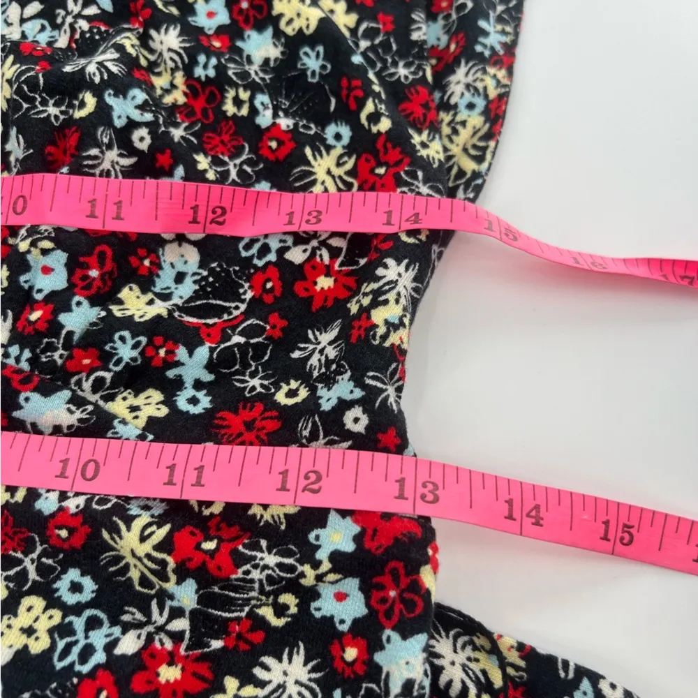 Free People Vibe Check floral jumpsuit tie waist and back sz XS - Image 8