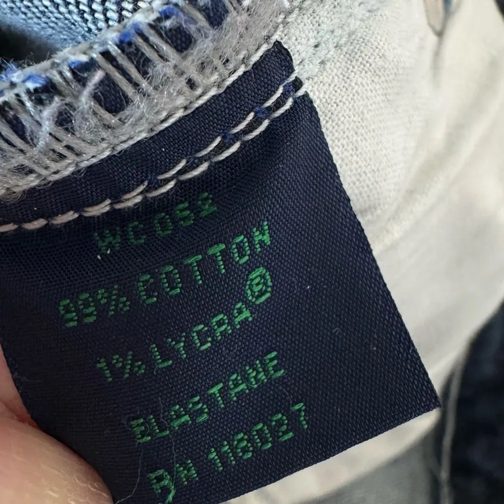 Boden Cropped Capri Denim Jeans Size 8 Blue - Image 8