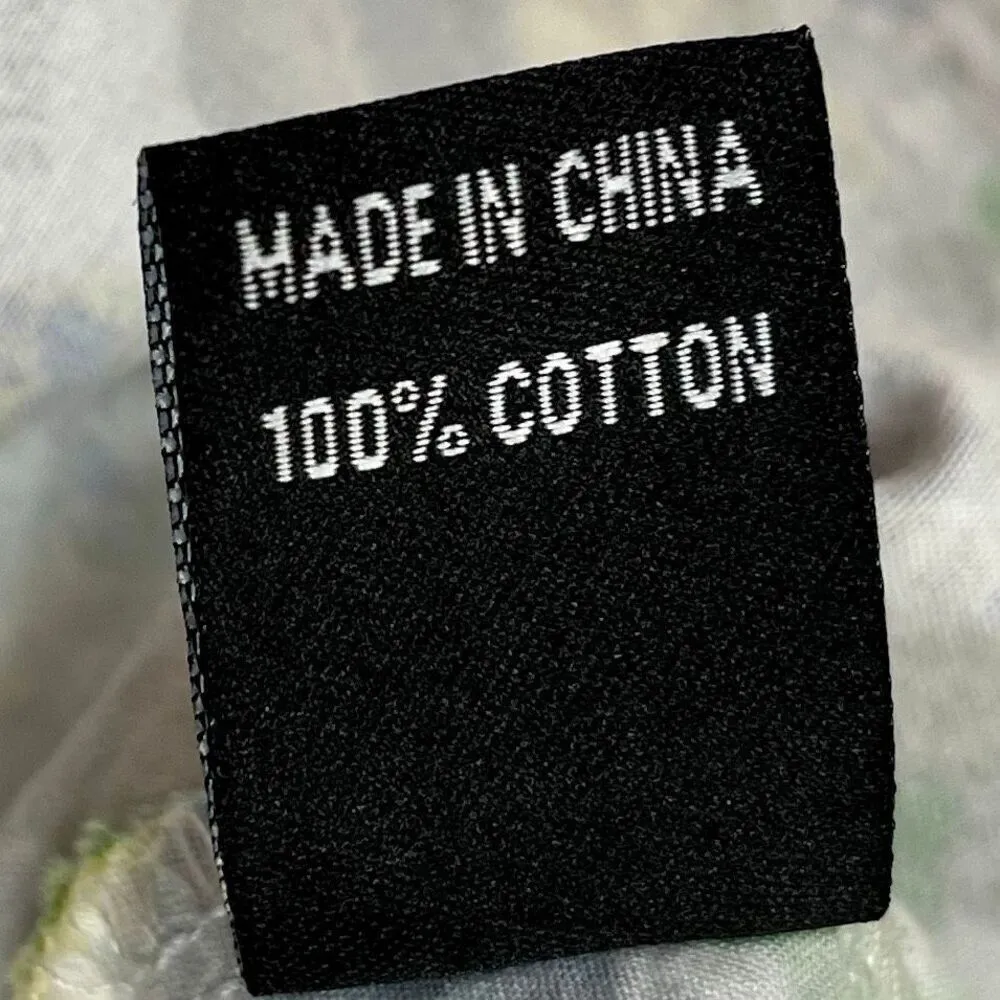 Thrill Jeans Graffiti Splatter Paint Letter Button Down Fringe Bottom Top 2X Black Size XXL - Image 11