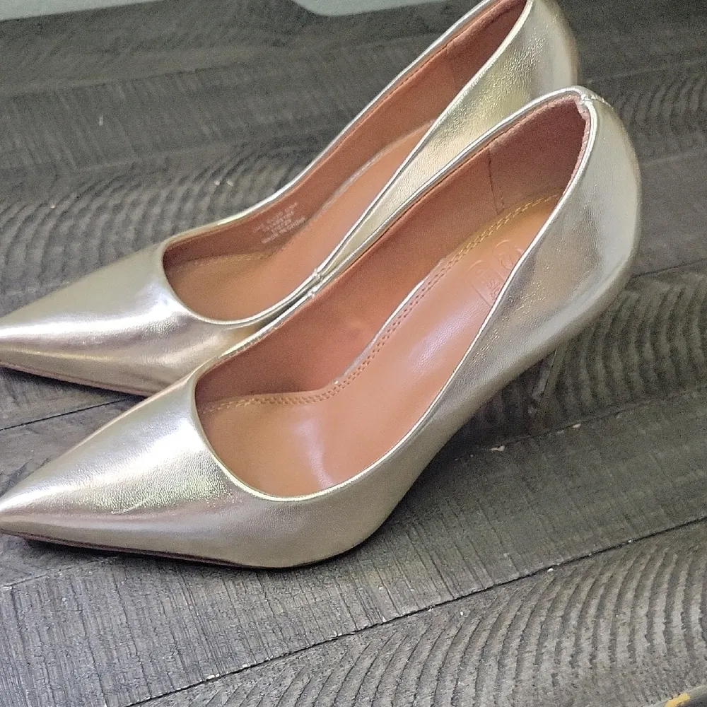 ASOS Metallic Gold Women's Heels - Image 3