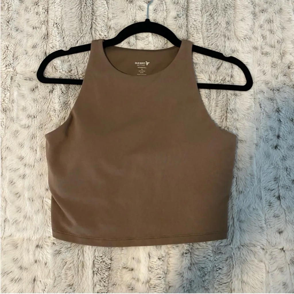 NWOT Old Navy Light Support PowerChill Longline Sports Bra Size Medium - Image 2