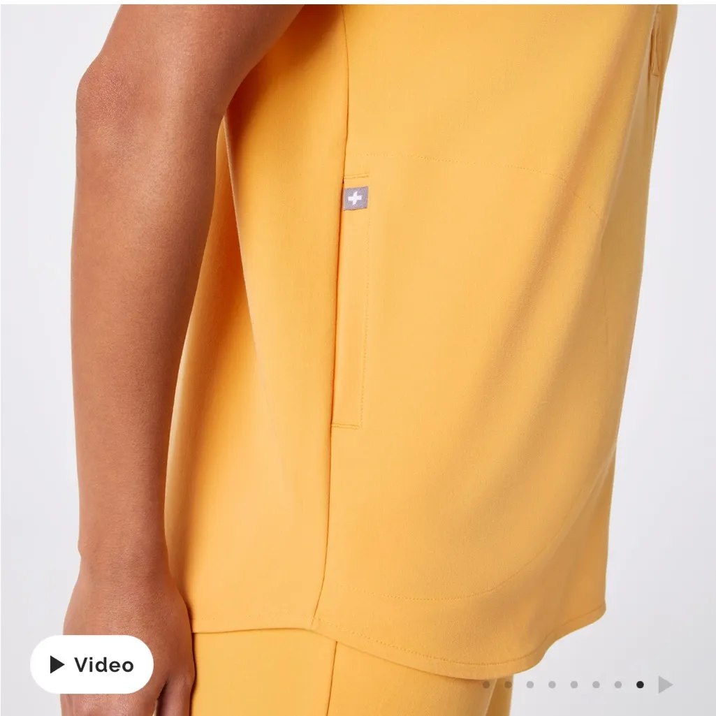 FIGS  Dandelion Rafaela Scrub Top Small - Image 7