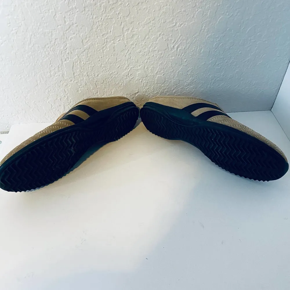 Geox Tan Comfort Suede Slip On Leather Loafer Shoes Size 36 - Image 8