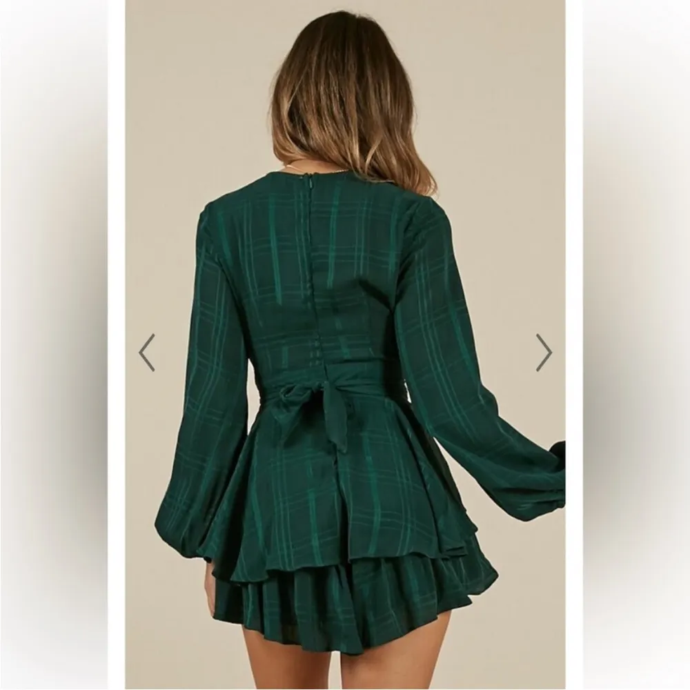 SHOW PO On Rotation Playsuit Green Ruffle - Image 4