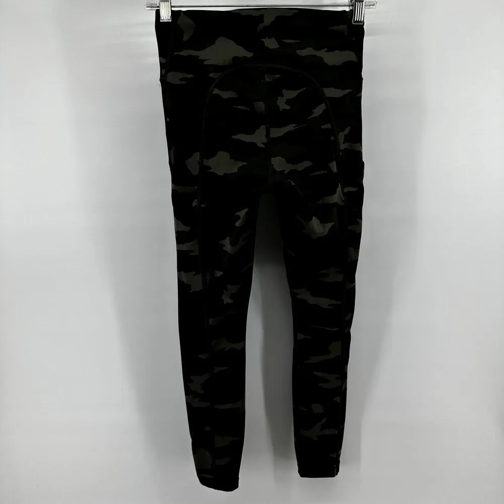 Athleta Ultimate Stash Pocket Camo 7/8 Tight Leggings SuperSonic Green XS - Image 6