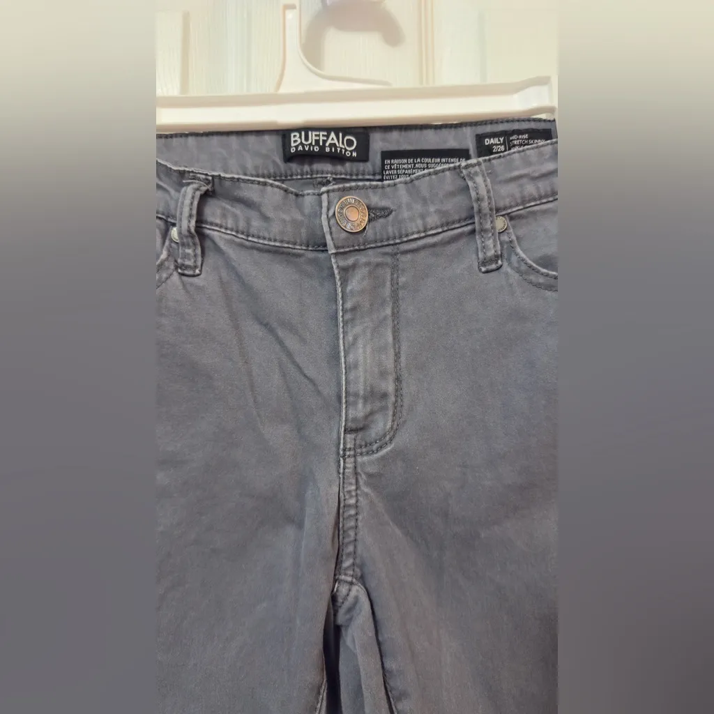 Buffalo David Bitton Charcoal Pants - Image 2