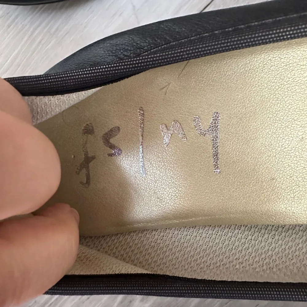 French sole shoe fs/ny fsny black patent heel size 8.5 business‎ casual - Image 6