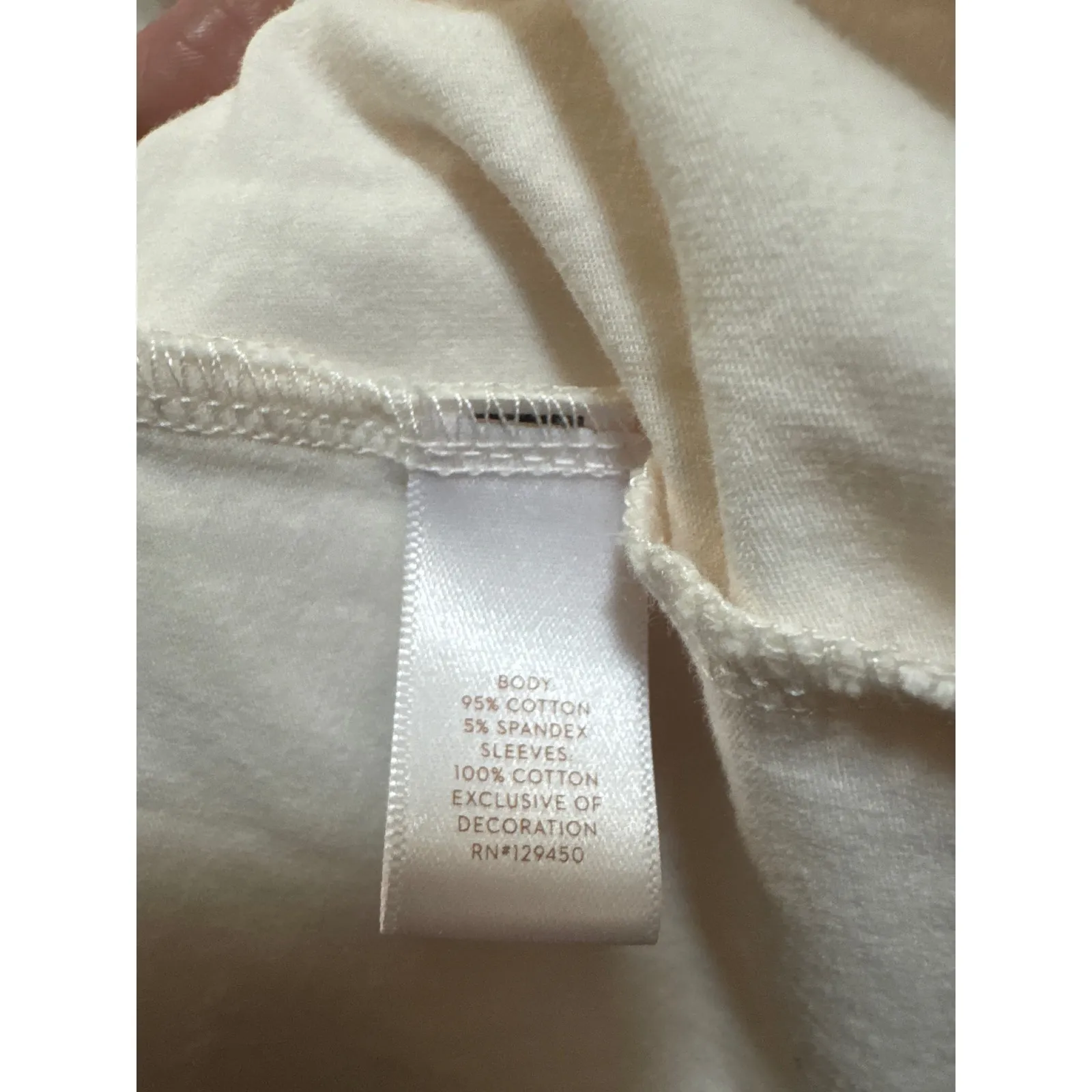 Lauren Conrad White Embroidered Sleeve Square Neck Blouse Top Plus Size XXL - Image 6