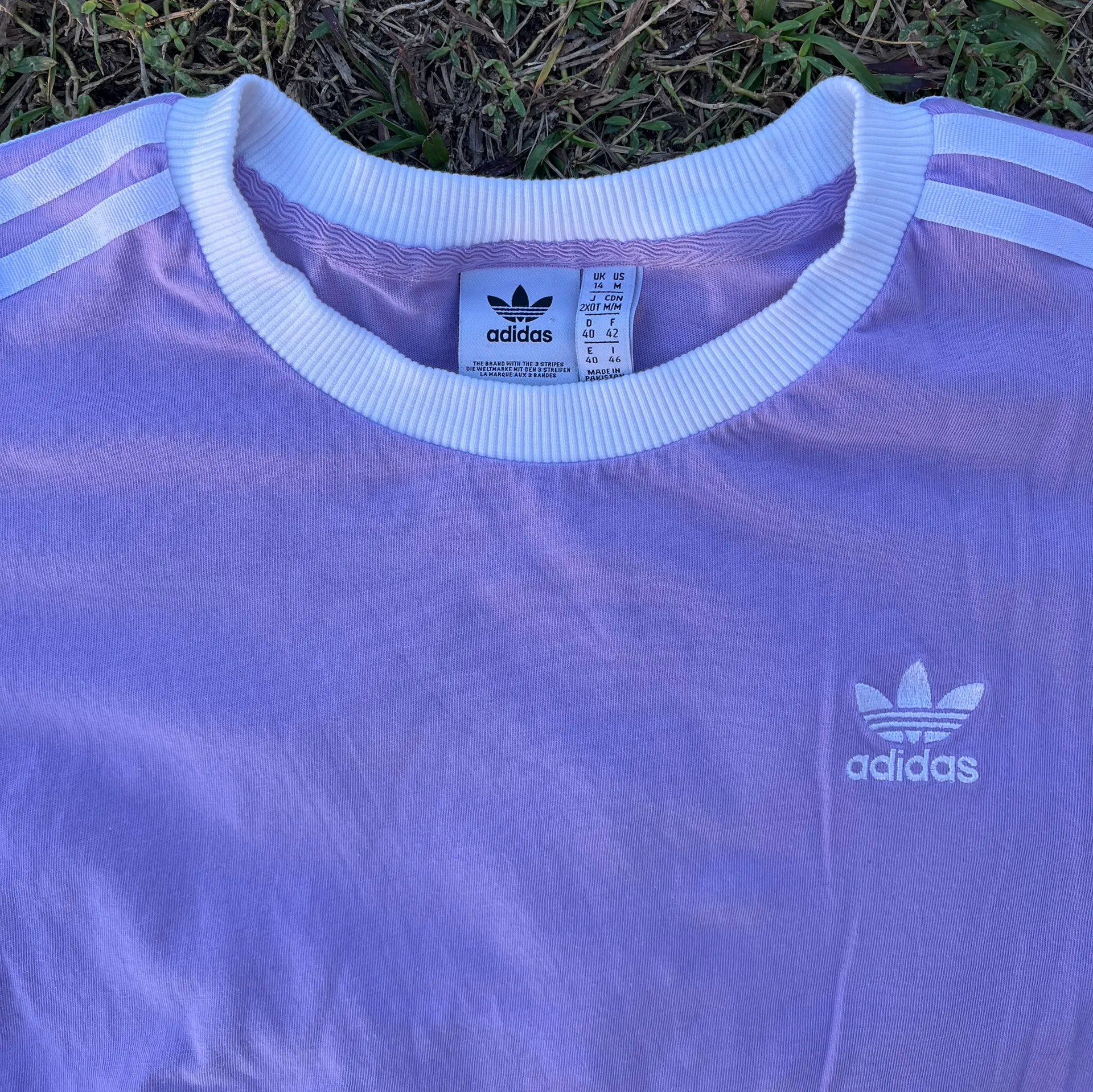 Adidas Lavender Shirt - Image 2