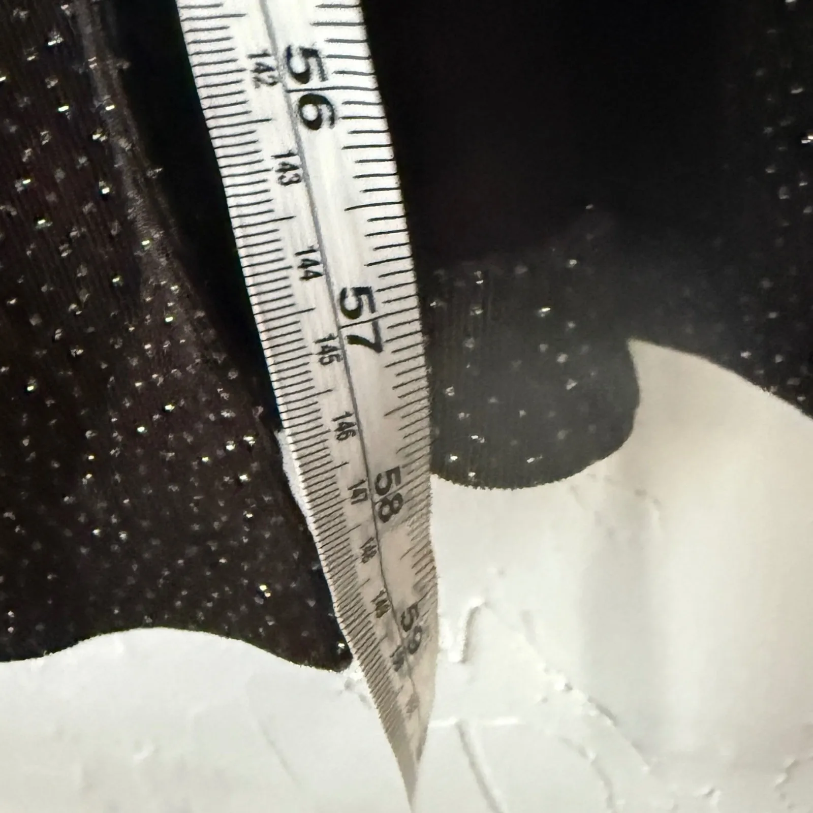 Jessica Howard Vintage 90 Black Sparkle Gown Maxi Dress Cowl Whimsigoth Fairy 10 - Image 10