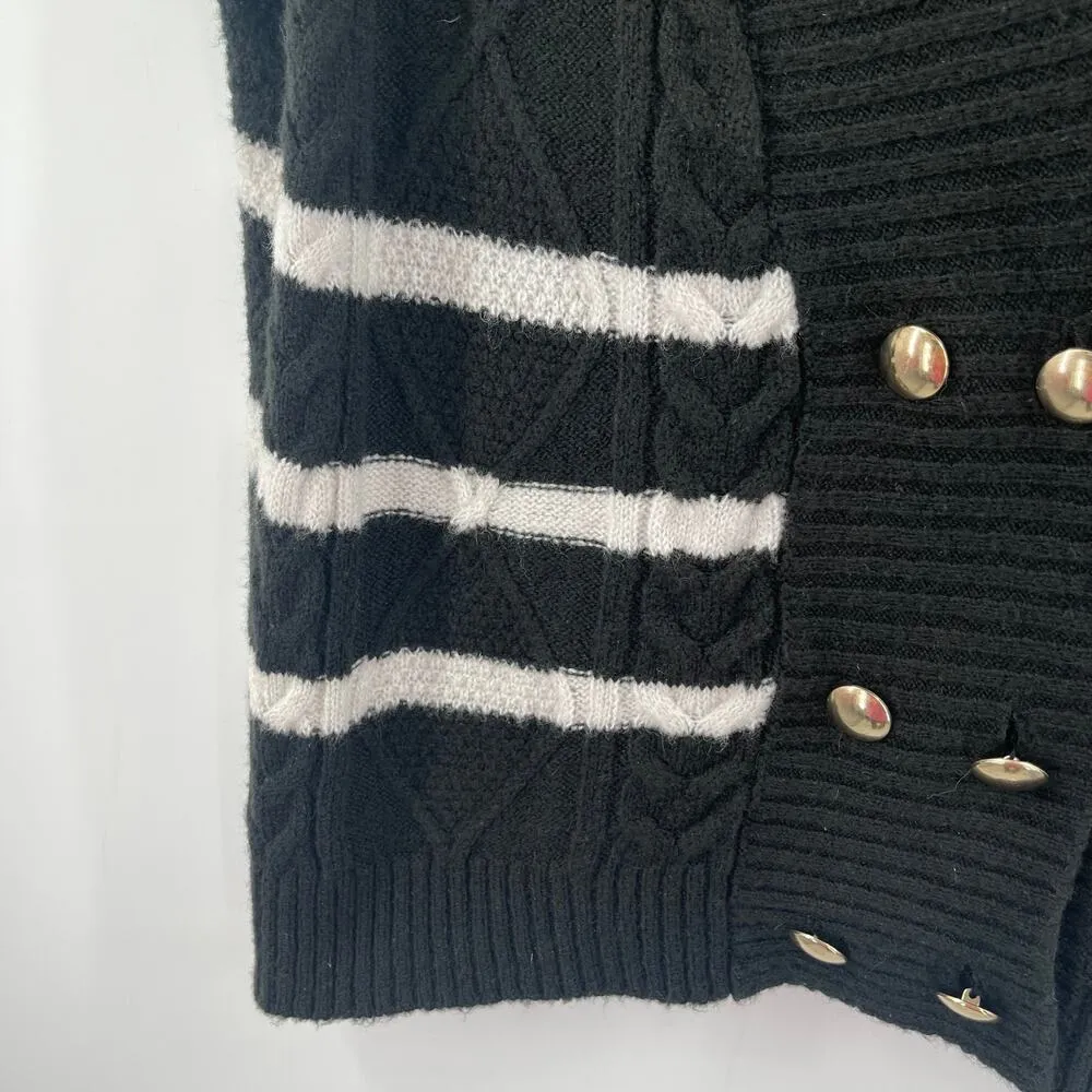 MAEVE BY ANTHROPOLOGIE Sweater Vest Size Extra Small Button Down Oversized - Image 5