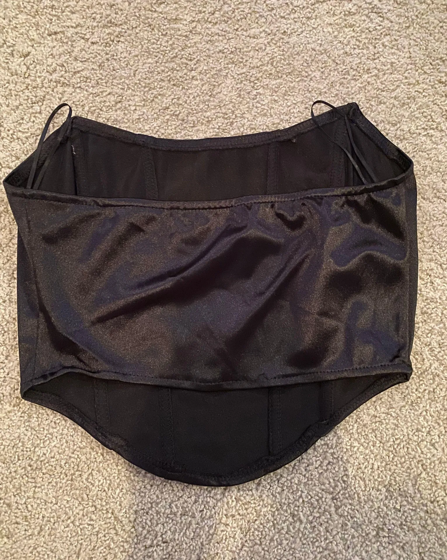 Corset Top Black - Image 2