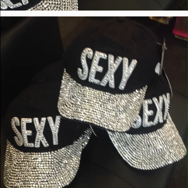 Hat sexy black bling base - Image 3