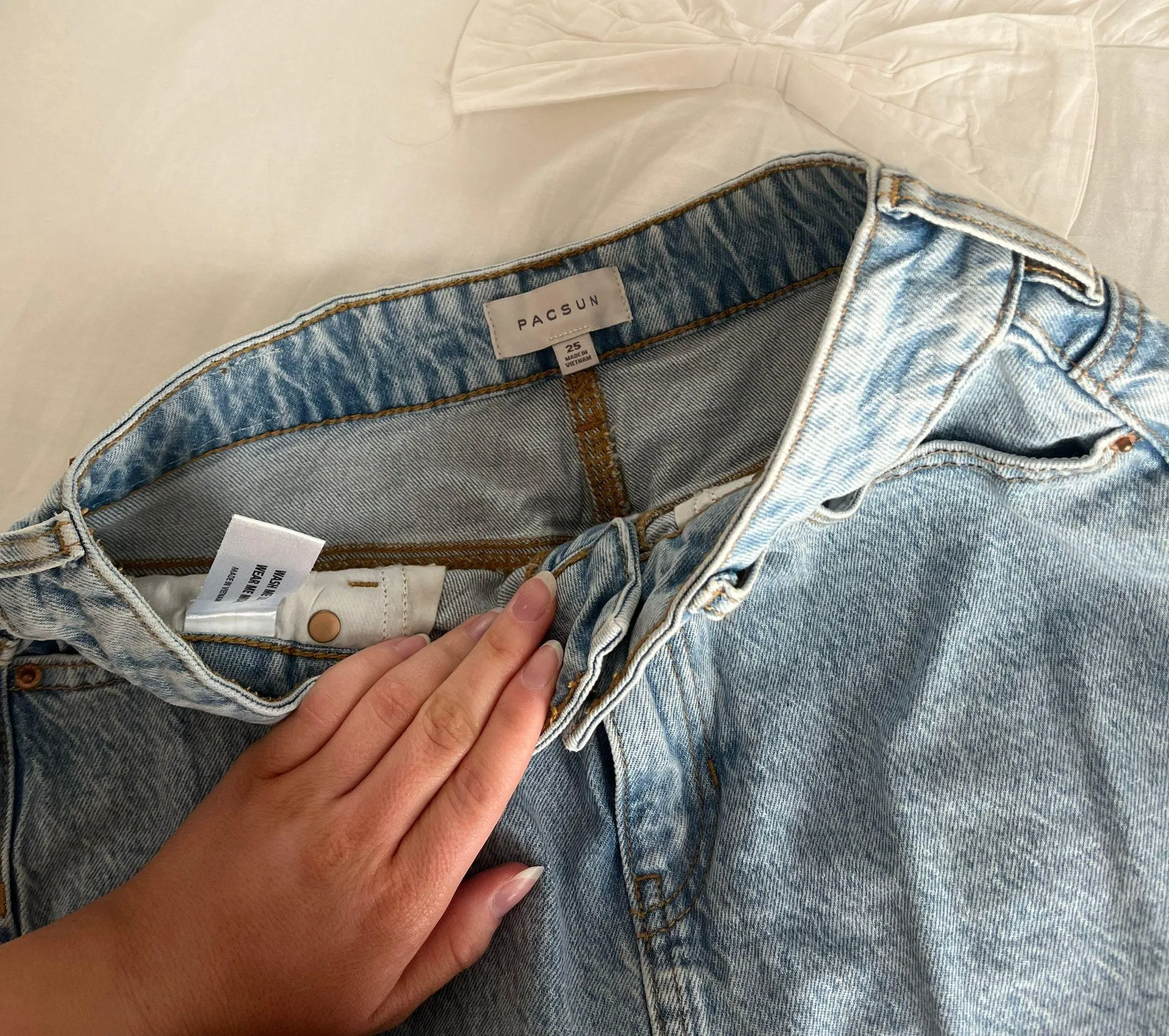 Mini Denim Skirt - Image 4