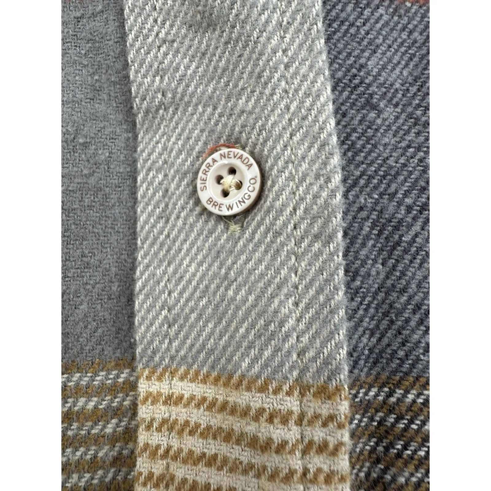 Sierra Nevada Brown Plaid Collared Button Down Flannel New Shirt Women's Size M Size M - Image 10