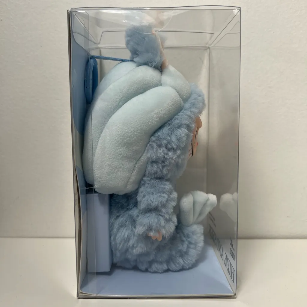 Pop Mart The Monsters Hide and Seek Labubu Singapore Plush Pendant Doll Keychain Blue - Image 8