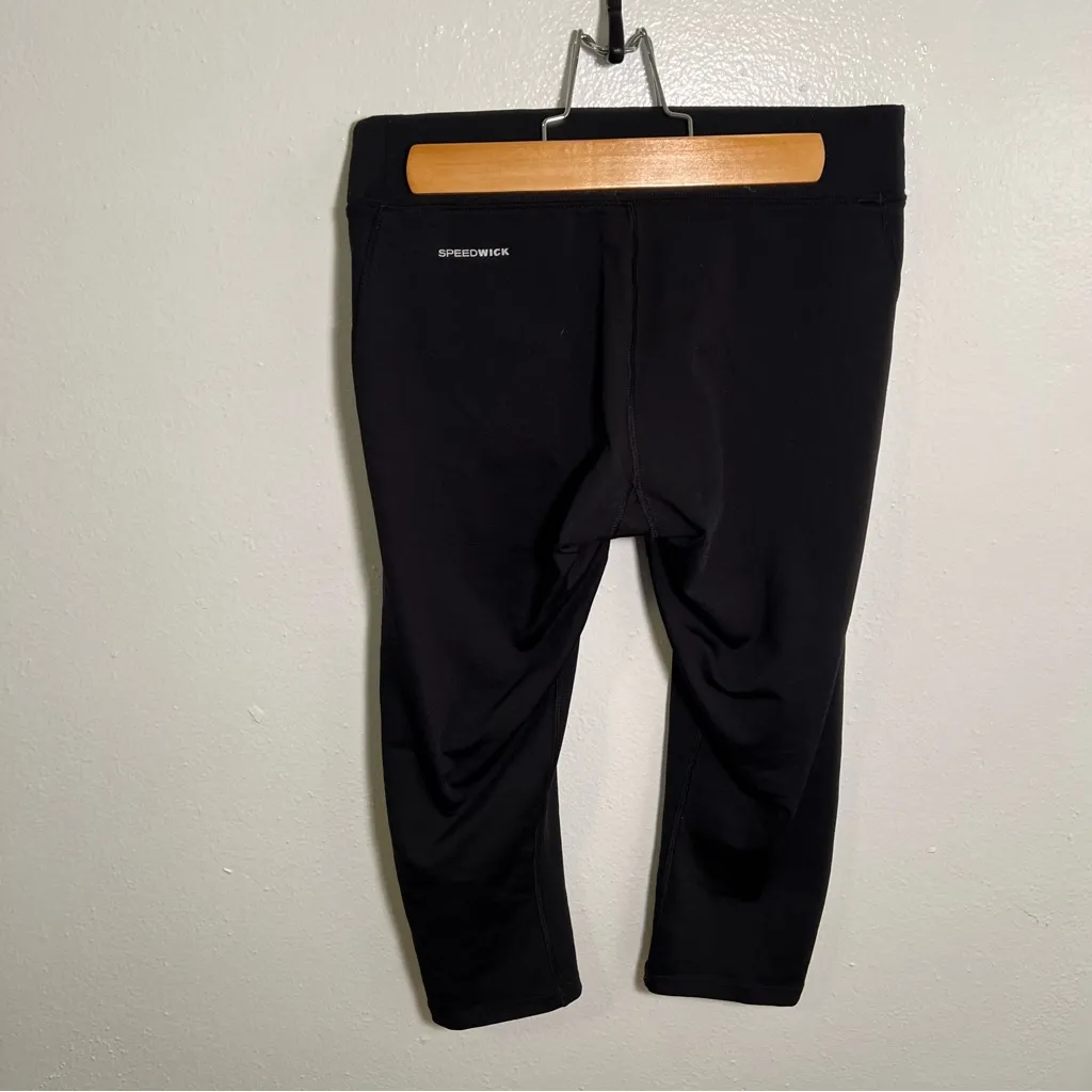 Reebok Cropped Legging Black Speedwick S - Image 6